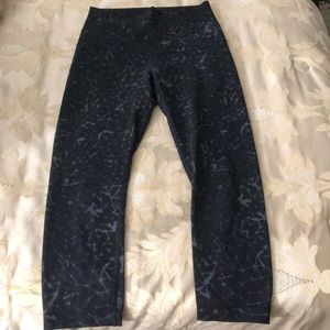 Lululemon 3/4 length wunder under crop